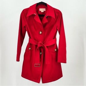 Michael Kors Red Trench